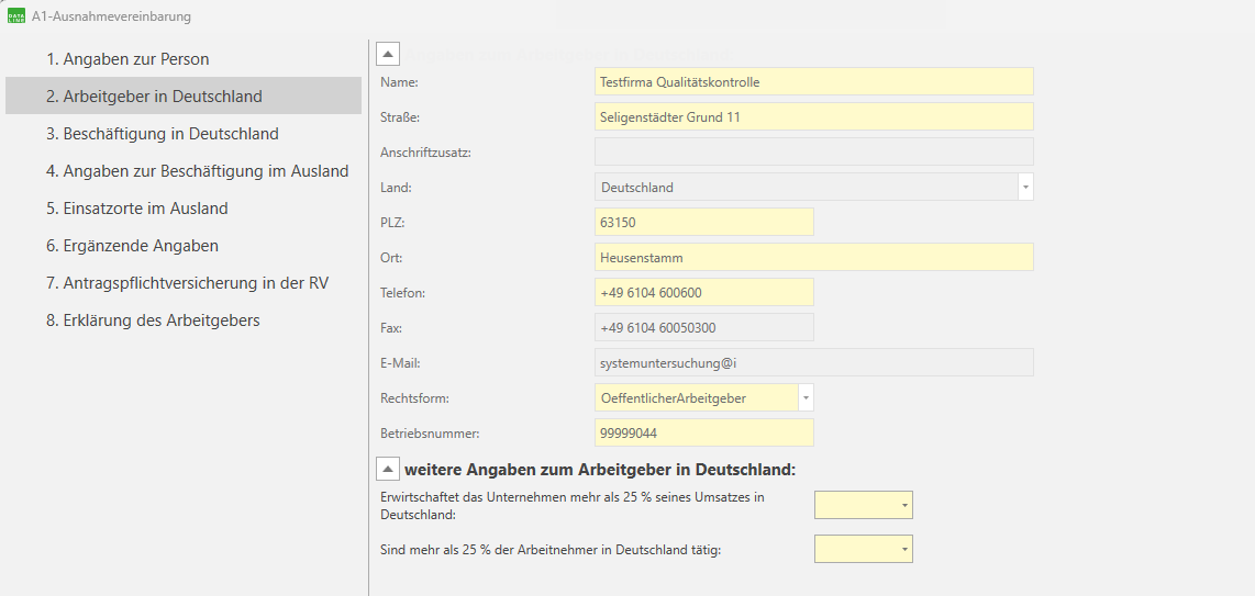 Arbeitgeber in Deutschland